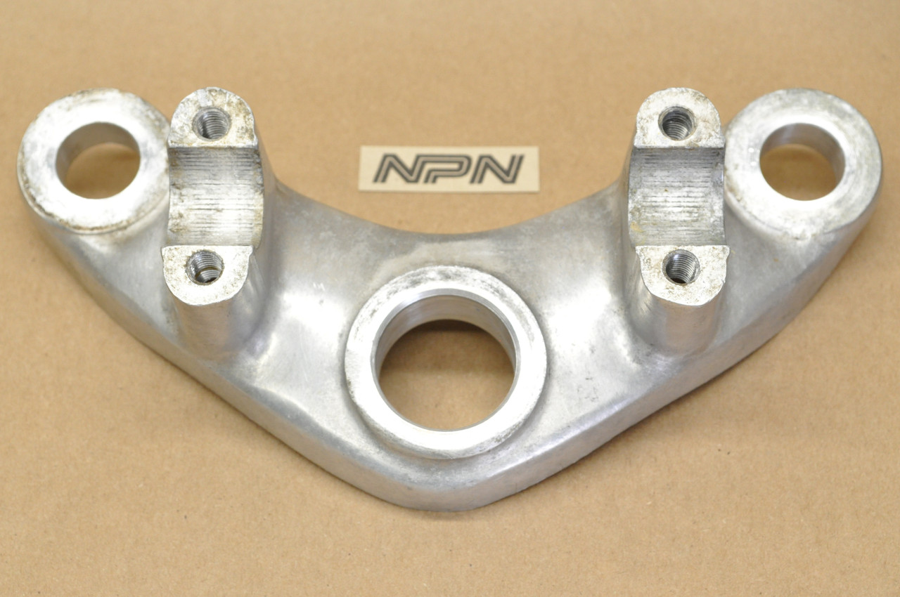 Vtg Used OEM Honda CB72 CB77 Fork Tree Handle Bar Top Clamp Bridge 53230-268-060