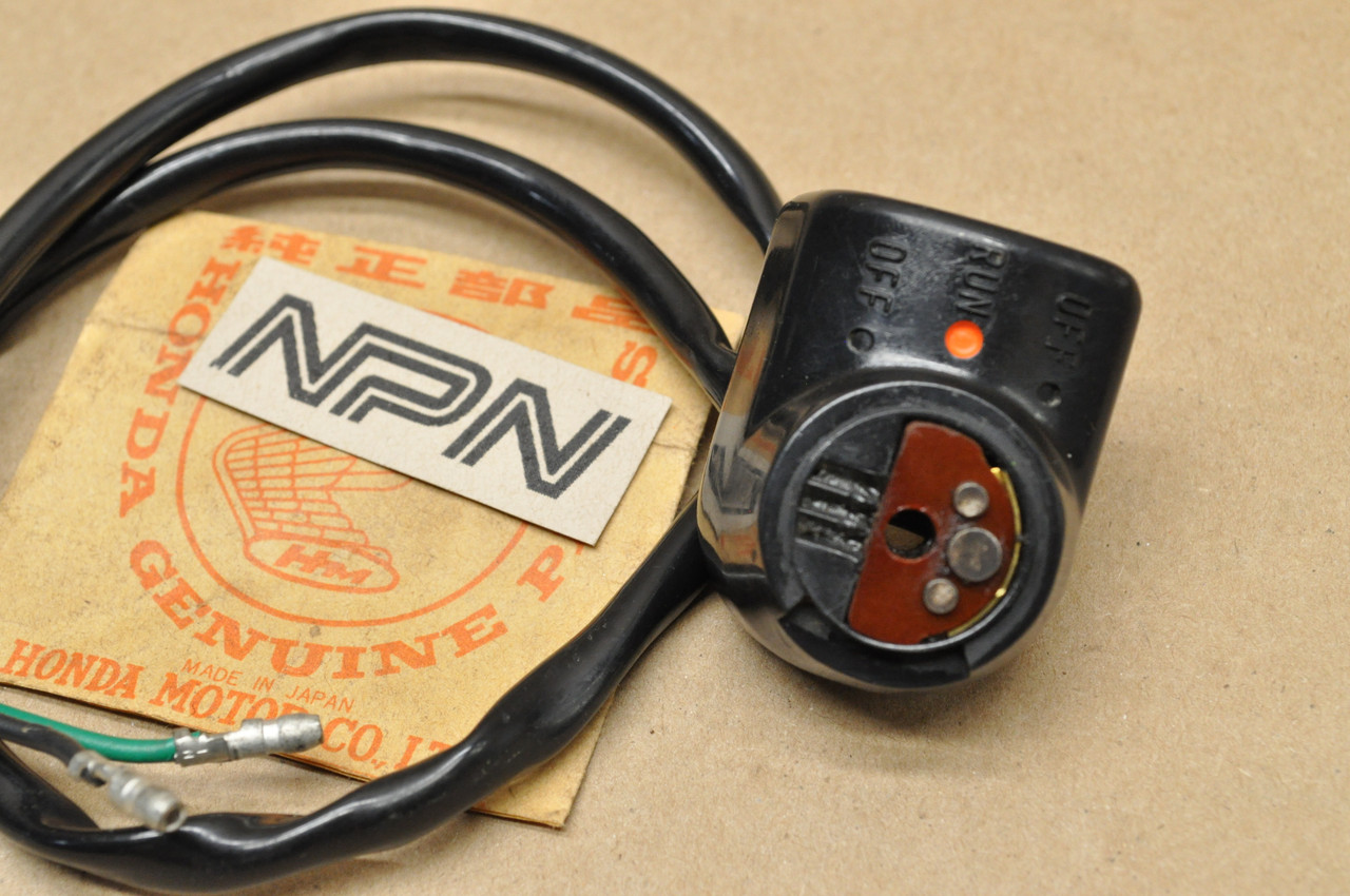 NOS Honda Z50 A K3-1978 Right Handle Bar Stop Kill Control Switch 35300-120-673