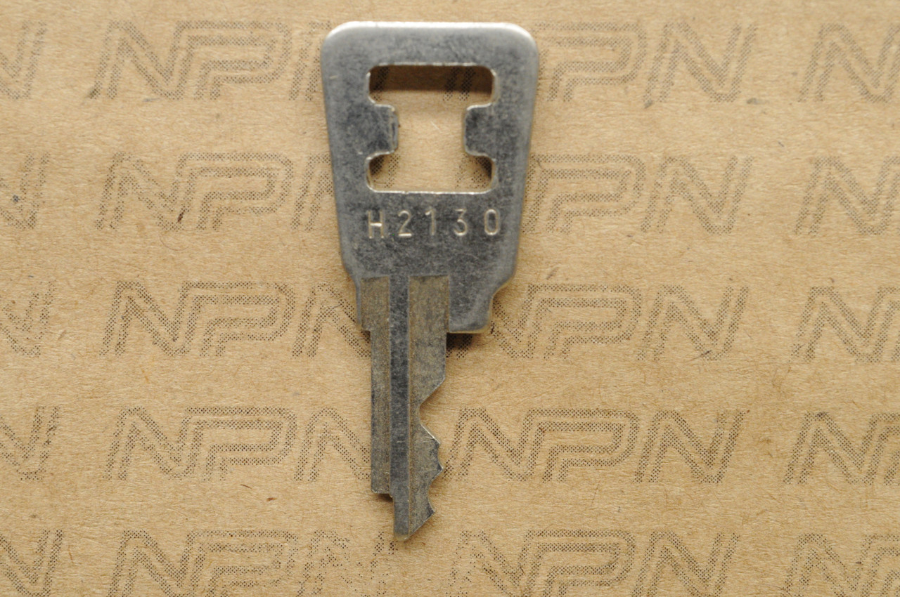 Honda OEM Ignition Switch & Lock Key Ward Cut Double Groove H2130