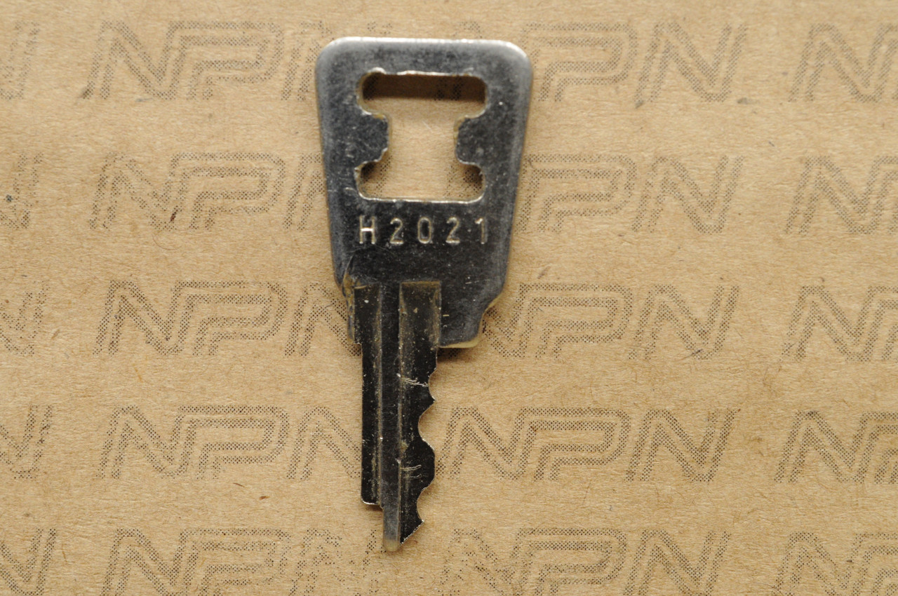 Honda OEM Ignition Switch & Lock Key Ward Cut Double Groove H2021