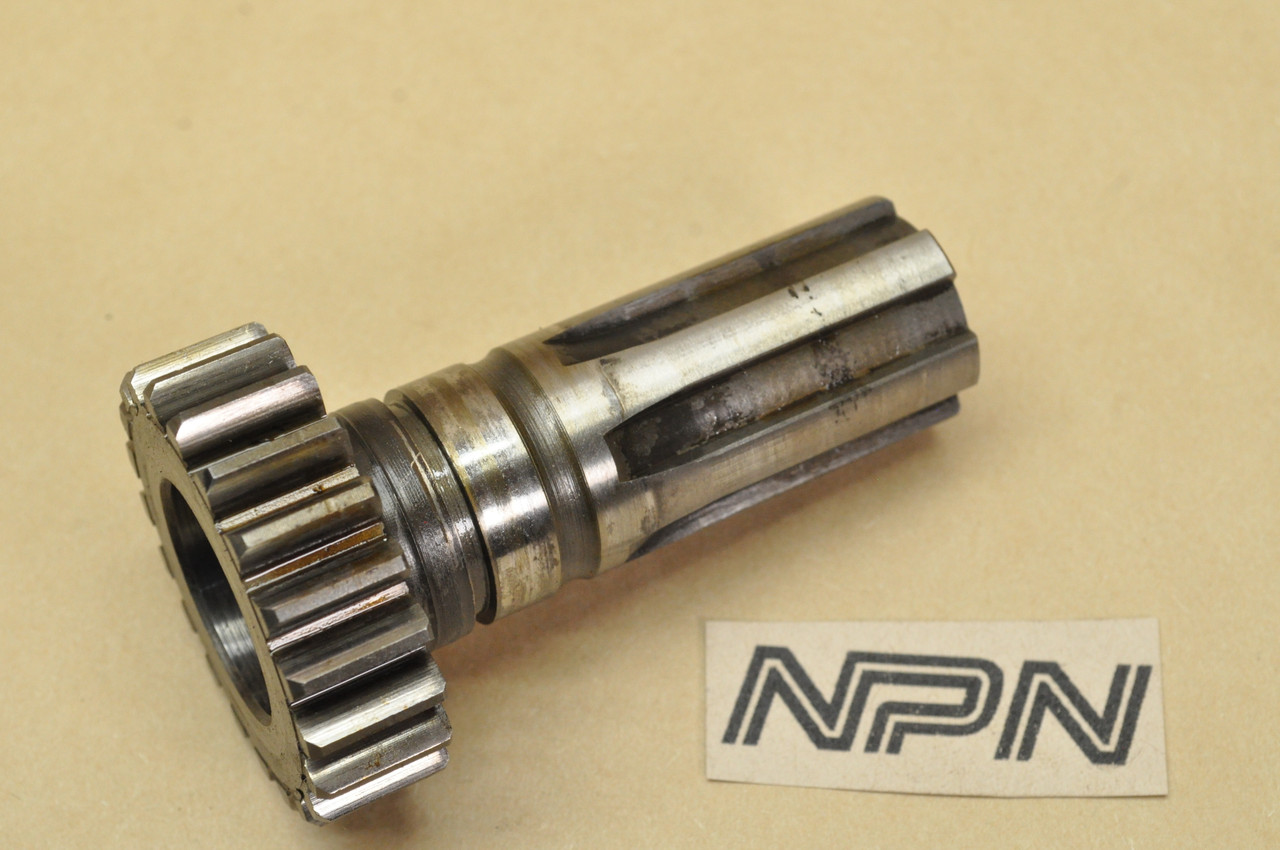 Vintage Used OEM Honda CB77 CL77 Transmission Counter Shaft 21T 23221-258-010