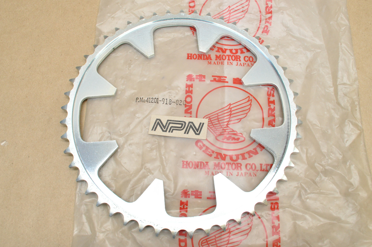 NOS Honda ATC90 K0-K1 Rear Chain Drive Sprocket 49T 41201-918-020