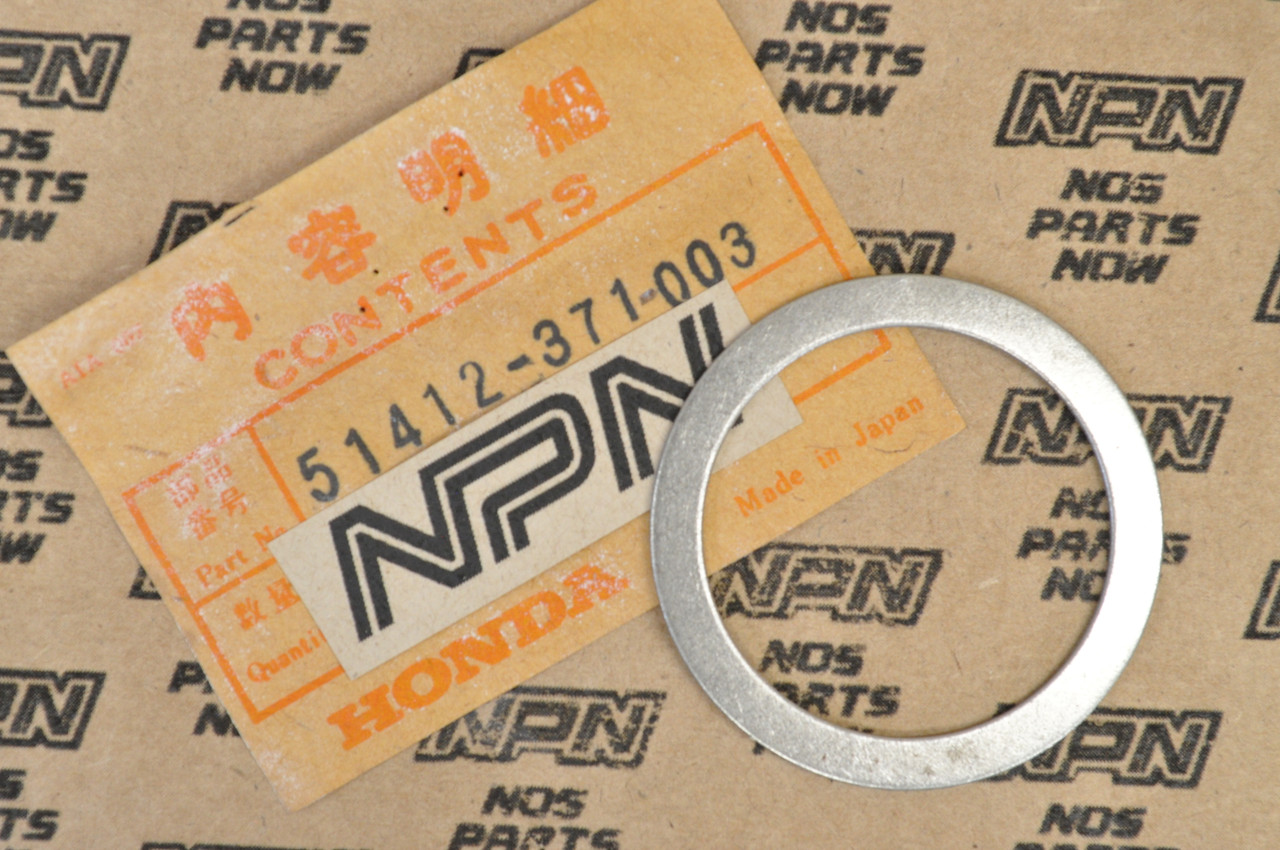 NOS Honda CR125 R CR250 R GL1000 Gold Wing Front Fork Back Up Ring 51412-371-003