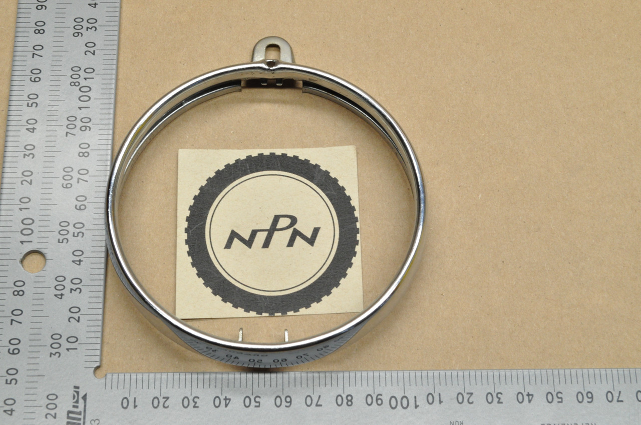 NOS Honda C100 C102 C110 C105 T S65 Head Light Bezel Rim Ring 33101-005-000