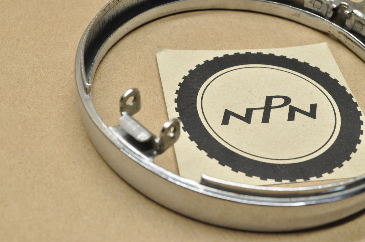 NOS Honda C100 C102 C110 C105 T S65 Head Light Bezel Rim Ring 33101-005-000