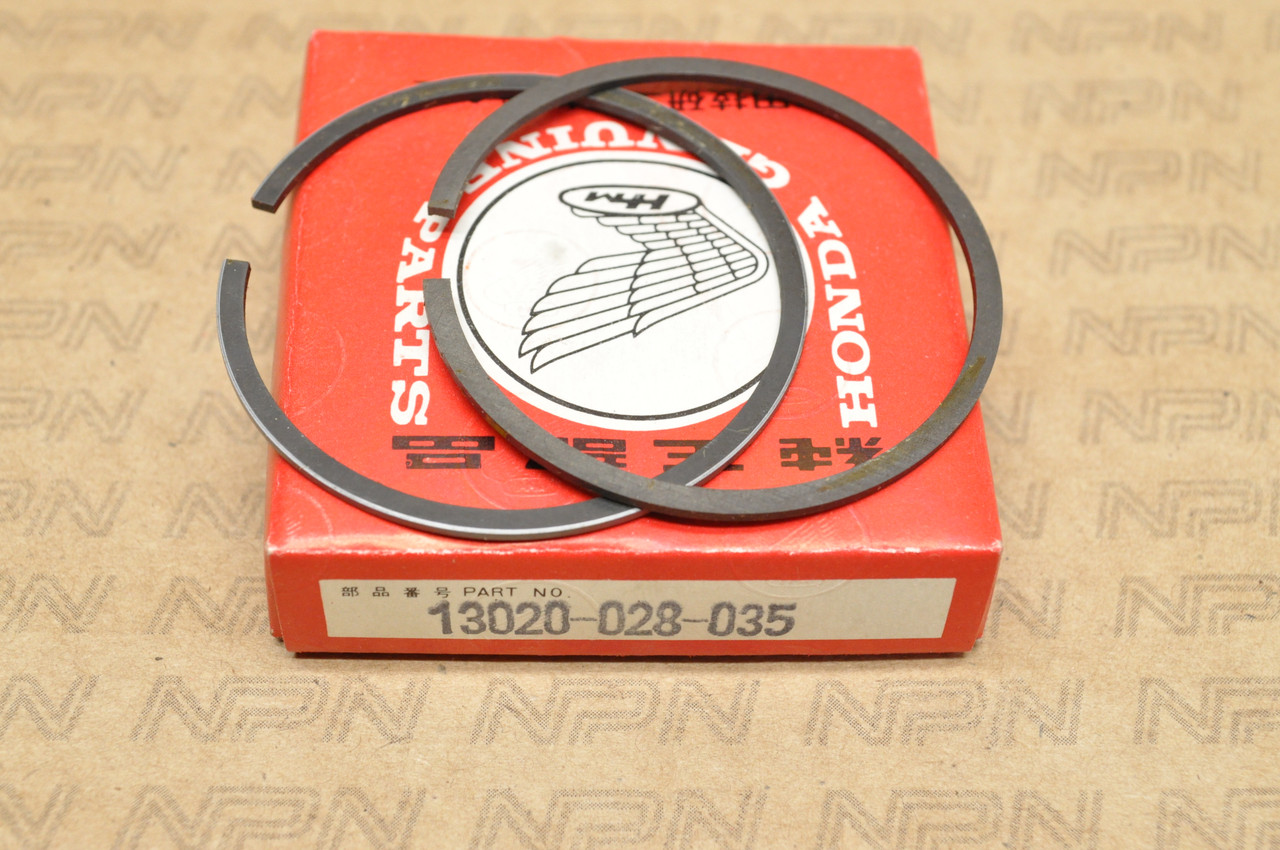 NOS Honda ATC90 CL90 CT90 SL90 S90 ST90 .25 Oversize Piston Rings 13020-028-035