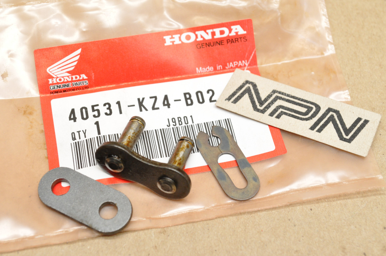 NOS Honda 1997-2000 CR125 R CR250 R Drive Chain Connector Master Link 40531-KZ4-B02
