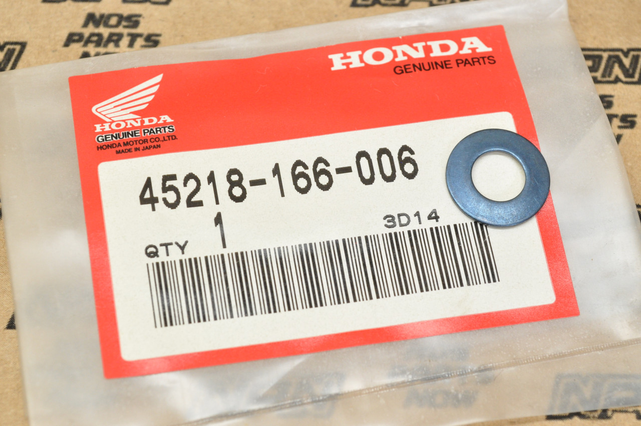 NOS Honda ATC200 ATC250 ATC350 CR80 TRX250 TRX300 TRX400 Washer 45218-166-006
