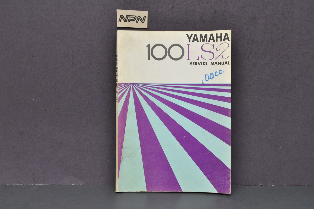 Vintage 1972 Yamaha LS2 Shop Service Manual