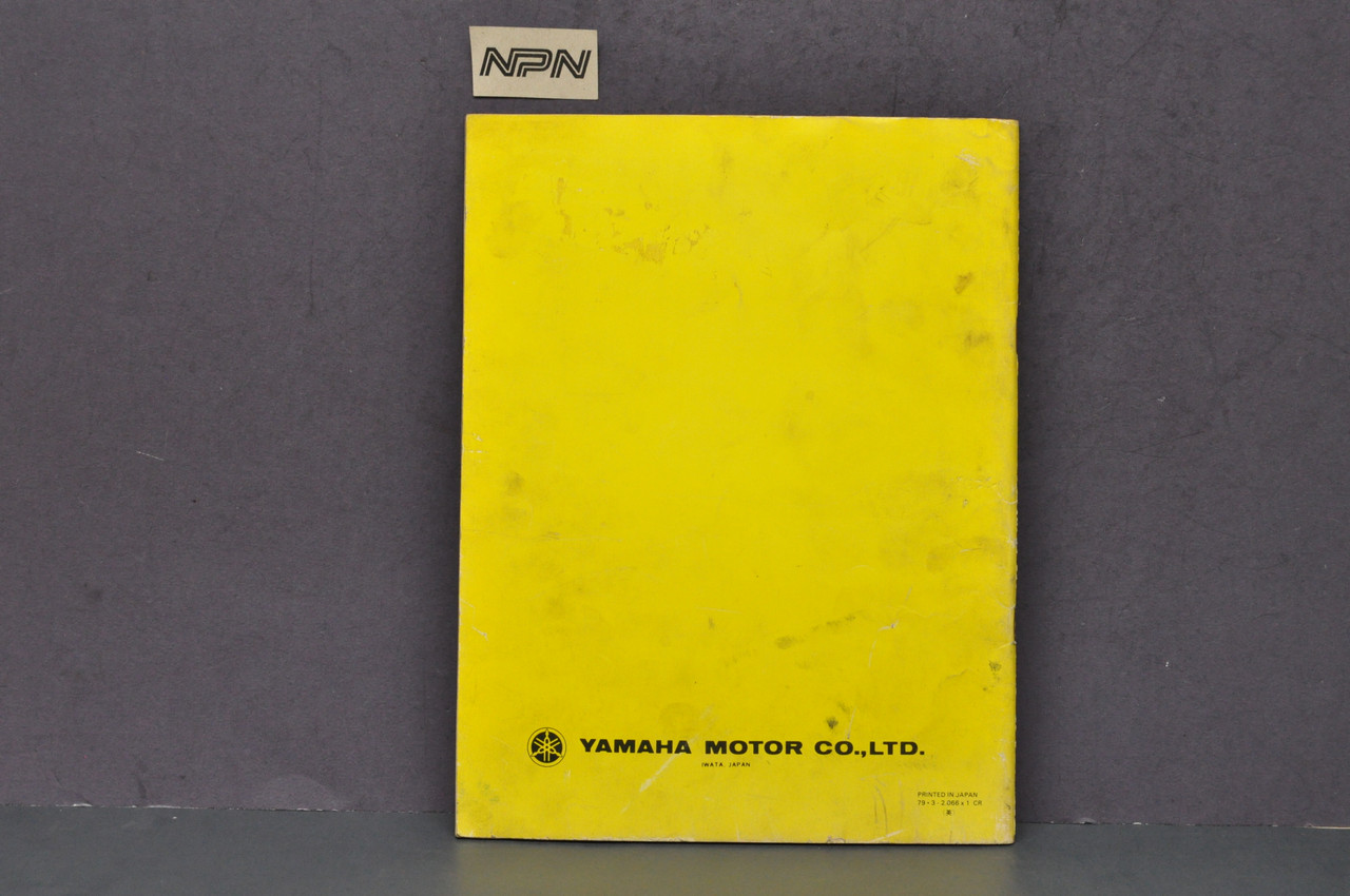 Vintage 1979 Yamaha QT50 F Shop Service Manual NOS Parts NOW