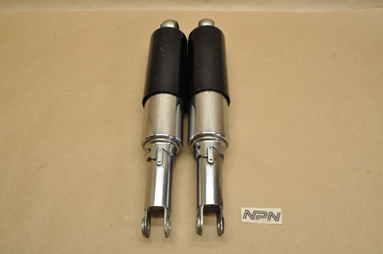 Vintage Used OEM Honda CB72 CB77 Rear Shock Absorber Set Black 52400 ...