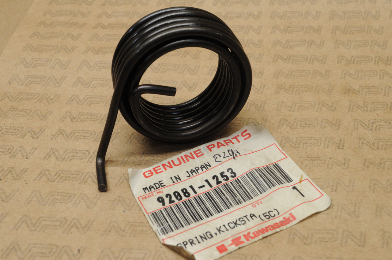 NOS Kawasaki KXT250 KDX250 KX250 Kickstarter Spring 92081-1253