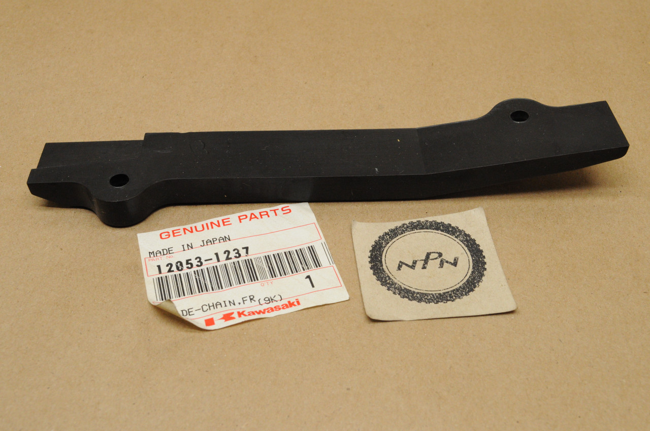 NOS Kawasaki 1988-90 KX80 BIG WHEEL Front Upper Chain Guide 12053