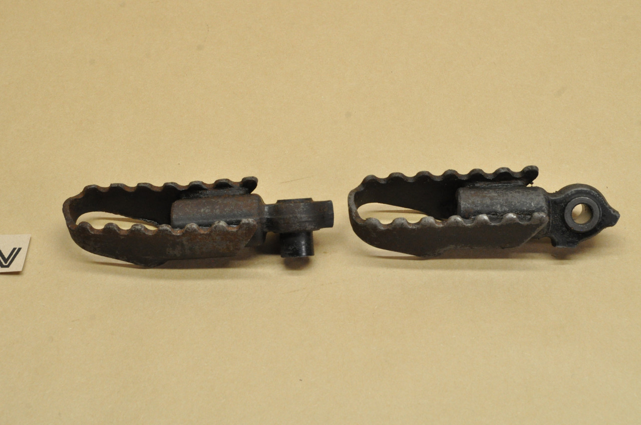 Vtg Used OEM Honda CT70 SL100 SL125 XL100 XR75 XR80 Foot Peg Set 50616
