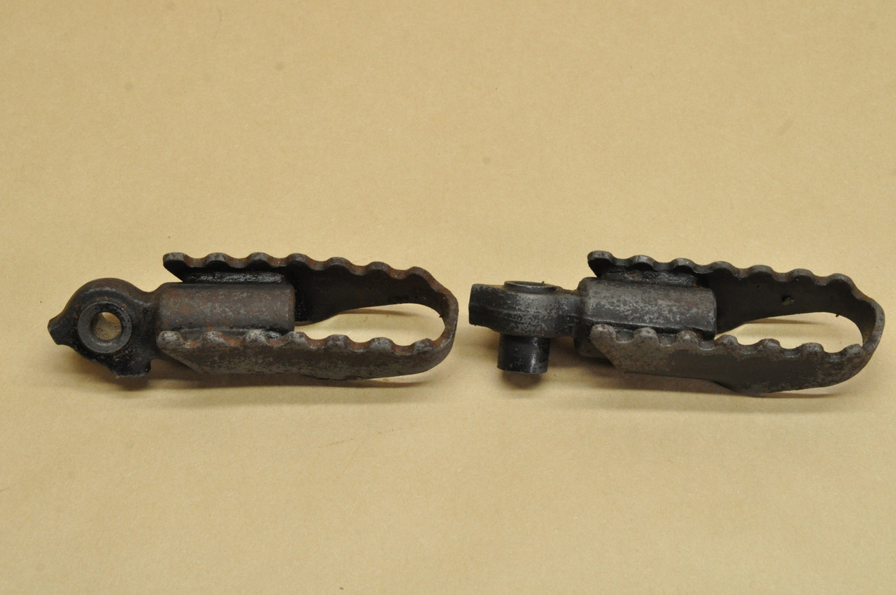 Vtg Used OEM Honda CT70 SL100 SL125 XL100 XR75 XR80 Foot Peg Set 50616