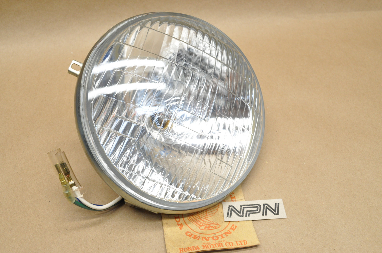 NOS Honda ATC185 CB350 CB450 CL200 CL350 CL450 Sealed Head Light 33120-292-673