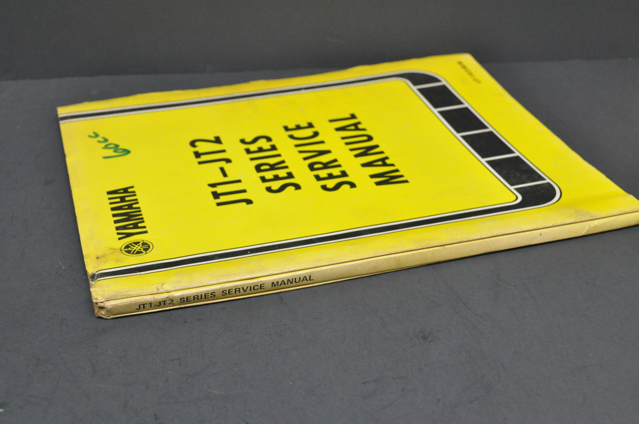 Vintage 1971 Yamaha JT1 1972 JT2 Shop Service Manual NOS Parts NOW