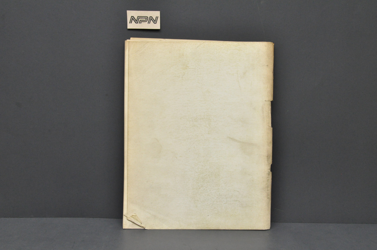 Vintage 1967 Yamaha YR1 1968 YR2 YR2 C Shop Service Manual