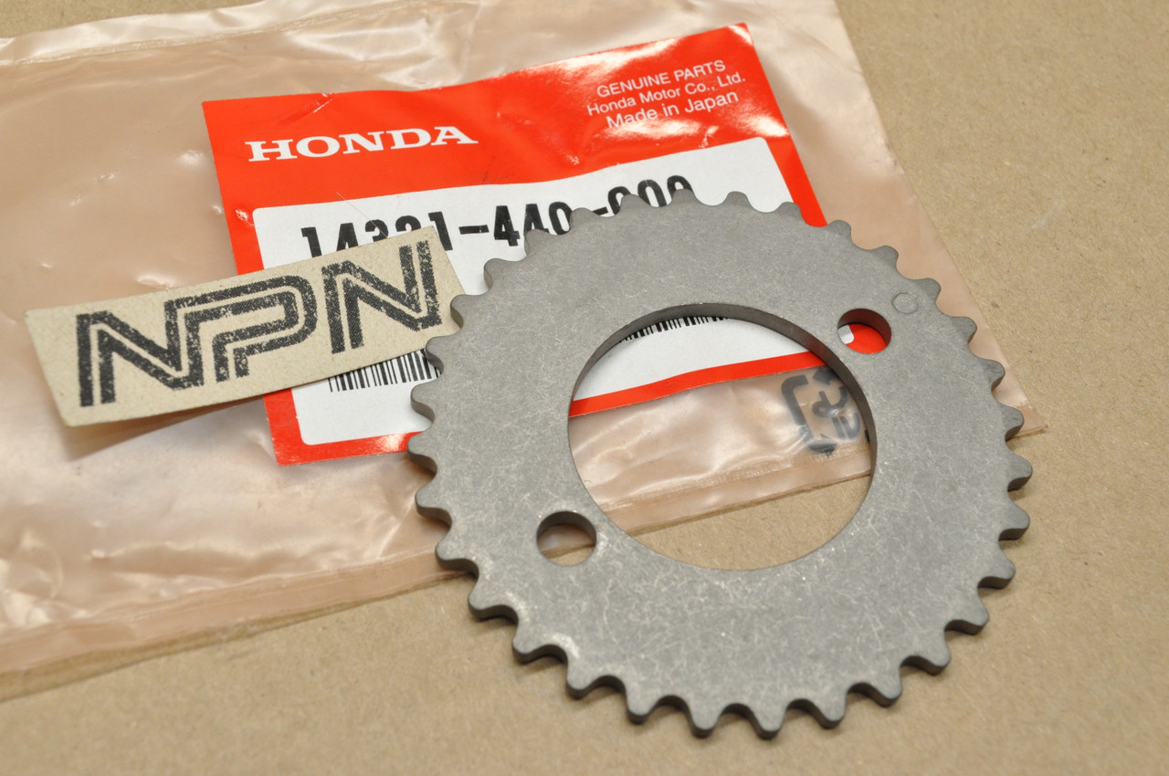 NOS Honda ATC200 CB125 TTRX125 TRX200 XL200 XR200 Cam Sprocket 14321-440-000