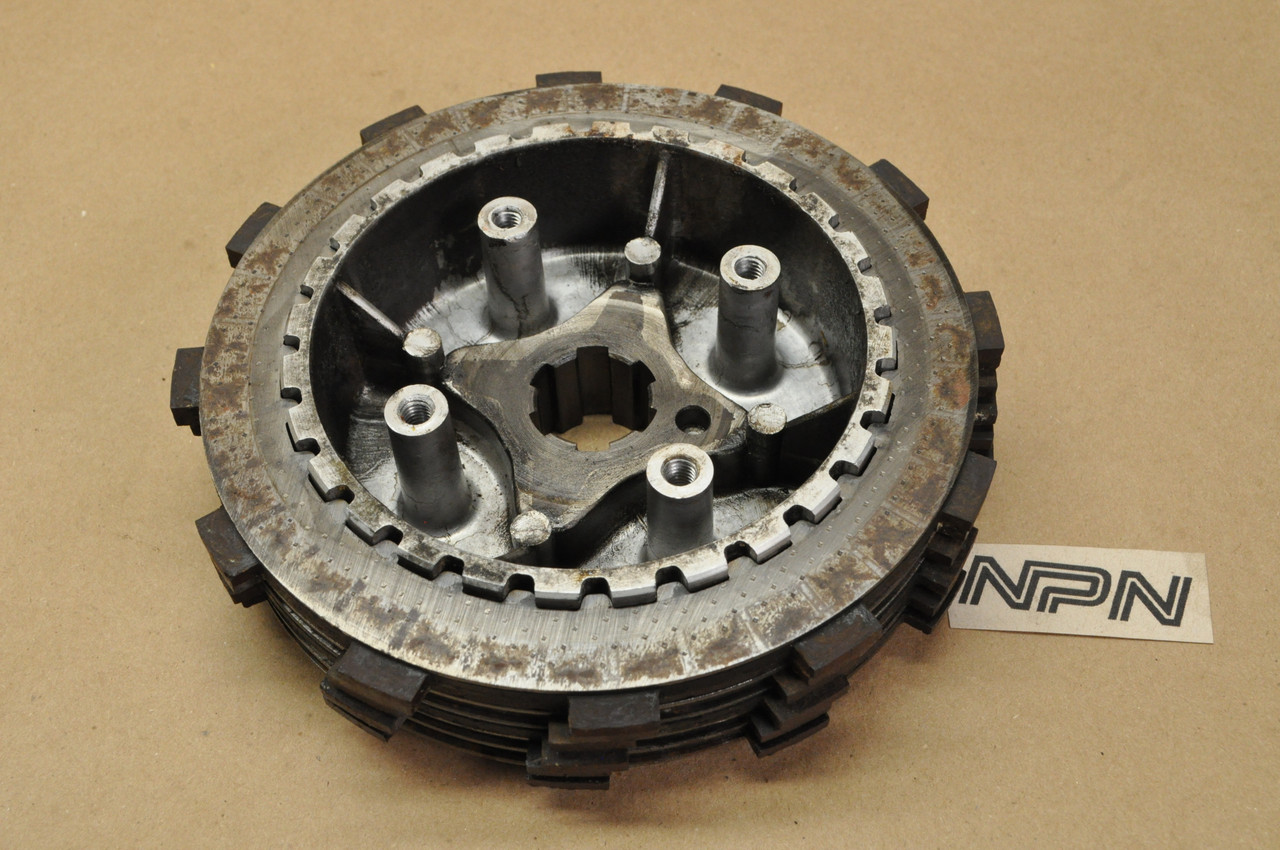 Vtg Used OEM Honda CB72 CB77 CL72 CL77 Clutch Center w/ Disk & Plate 22121-268-020