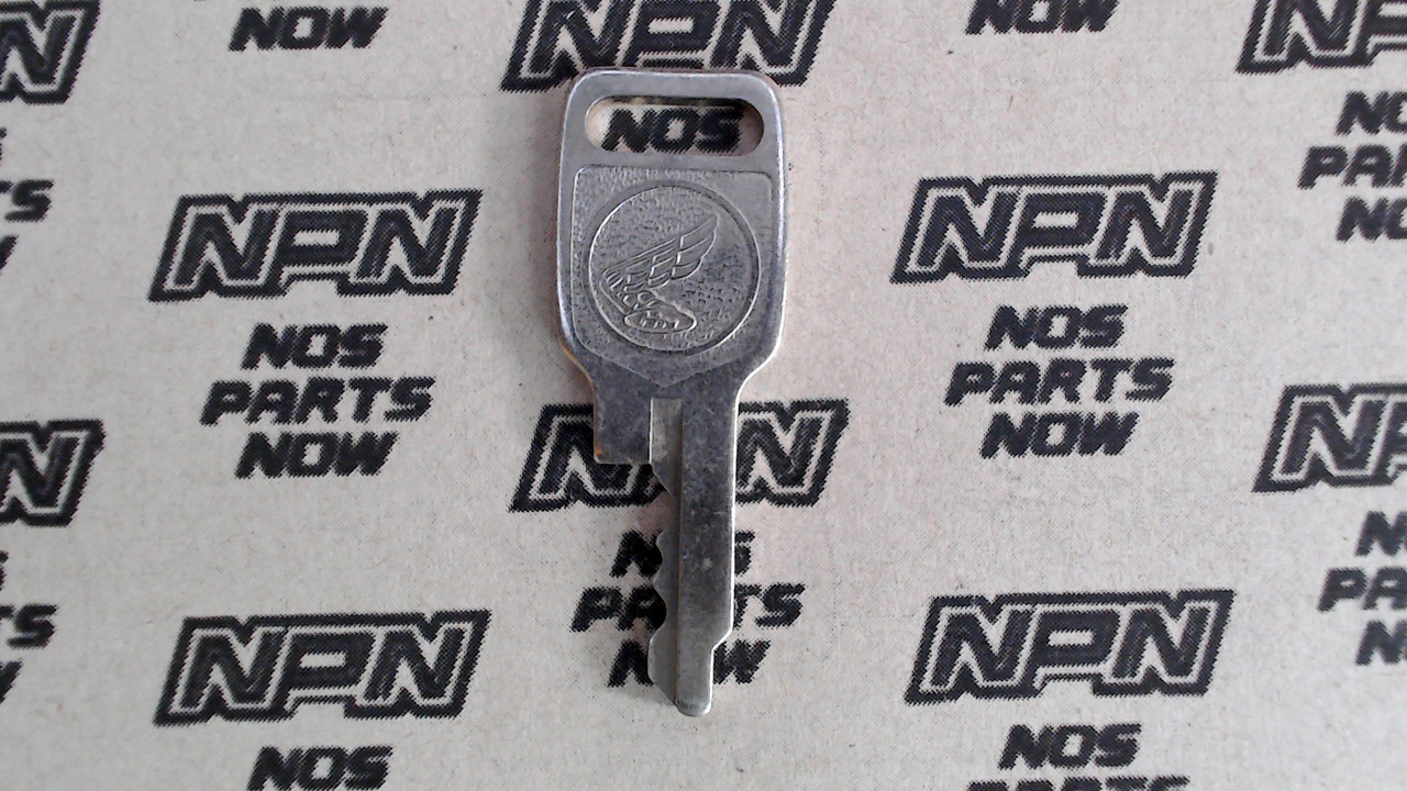 NOS Honda Lock Key & Ignition Switch Ward Cut Double Groove T6645