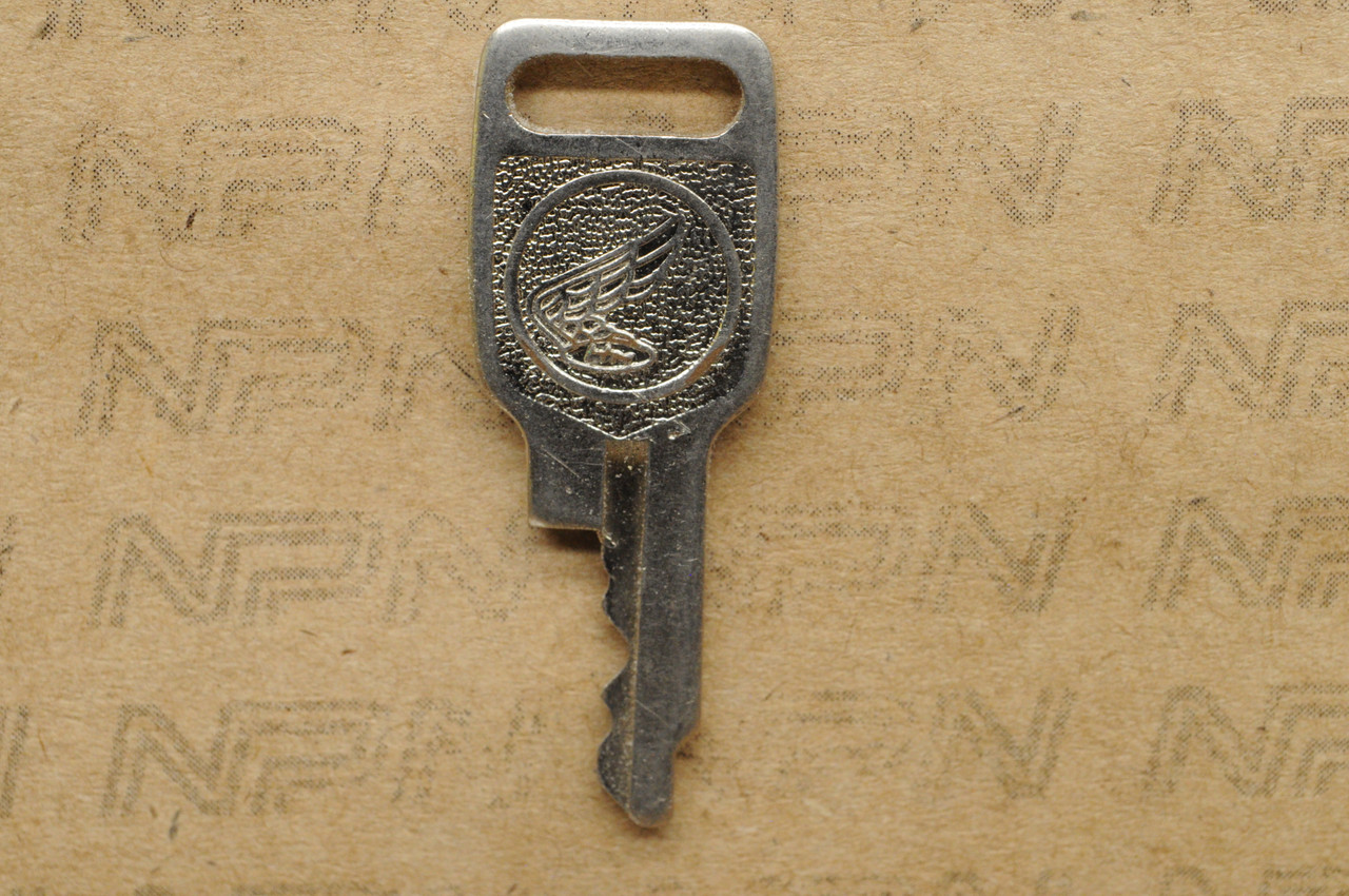 NOS Honda Lock Key & Ignition Switch Ward Cut Double Groove T6697