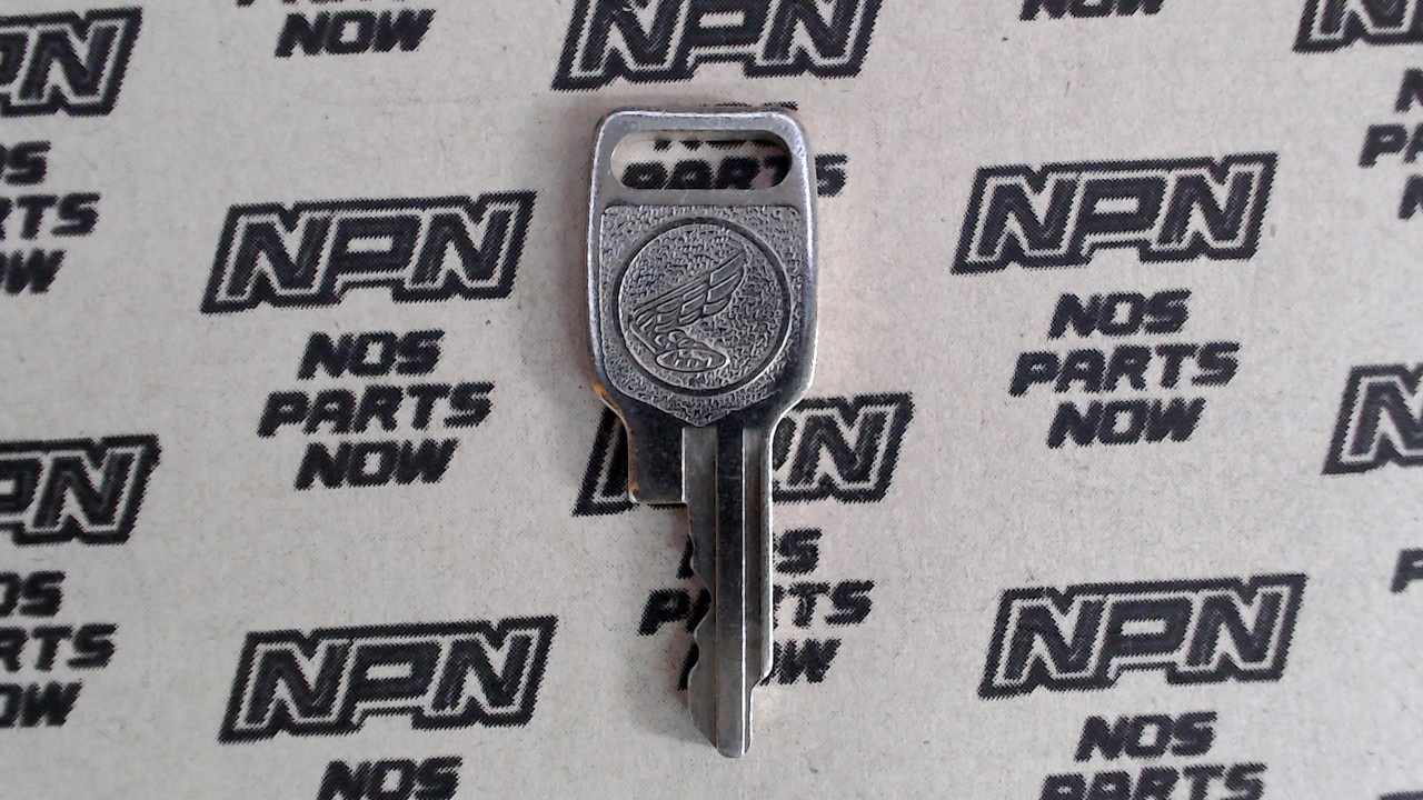 NOS Honda Lock Key & Ignition Switch Ward Cut Single Groove T3364