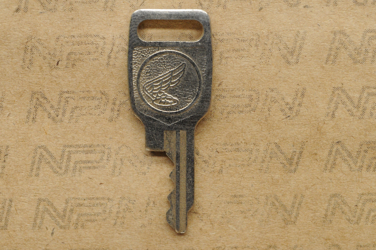 NOS Honda Lock Key & Ignition Switch Ward Cut Single Groove T3364