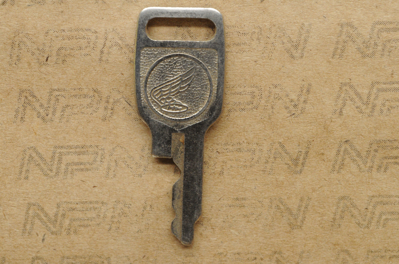NOS Honda Lock Key & Ignition Switch Ward Cut Double Groove T7927