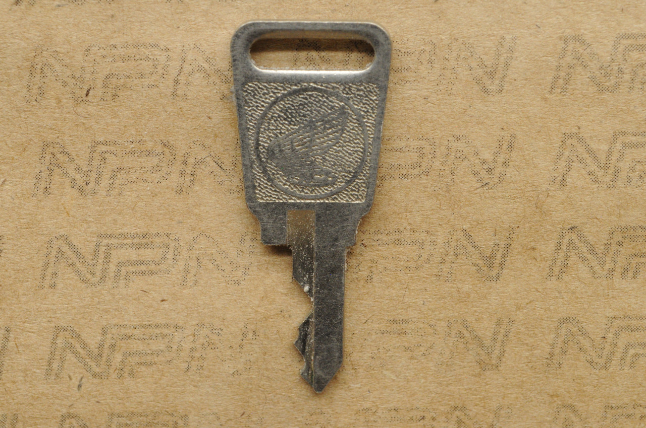 NOS Honda Lock Key & Ignition Switch Single Groove H5460