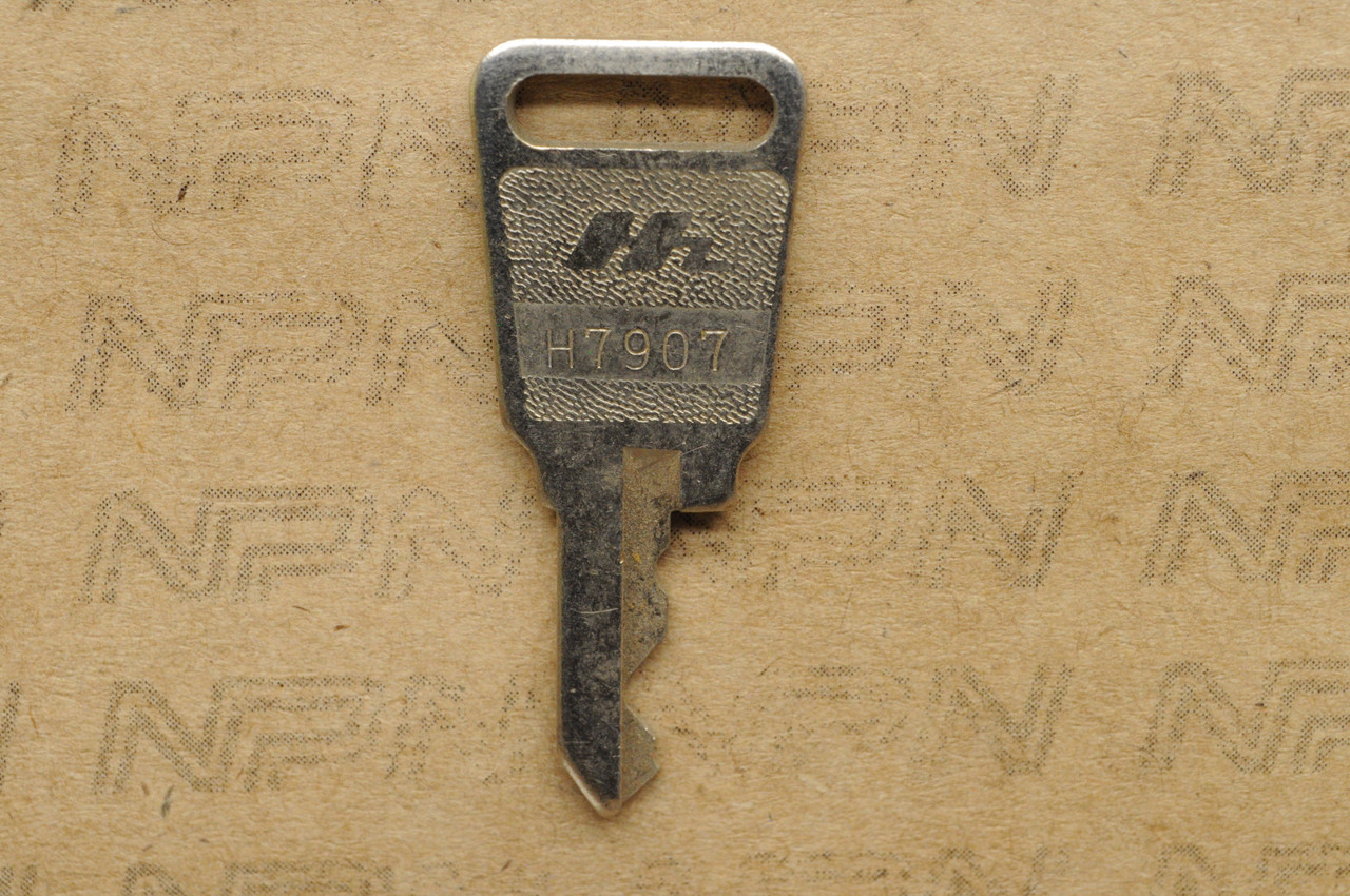 NOS Honda Lock Key & Ignition Switch Single Groove H7907