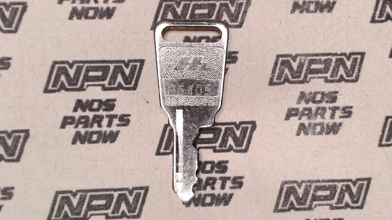 NOS Honda Lock Key & Ignition Switch Single Groove H5405