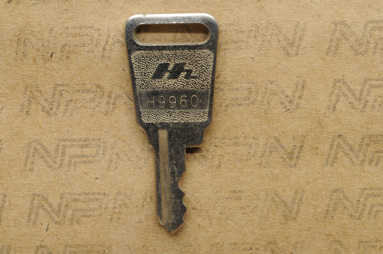 NOS Honda Lock Key & Ignition Switch Single Groove H9960