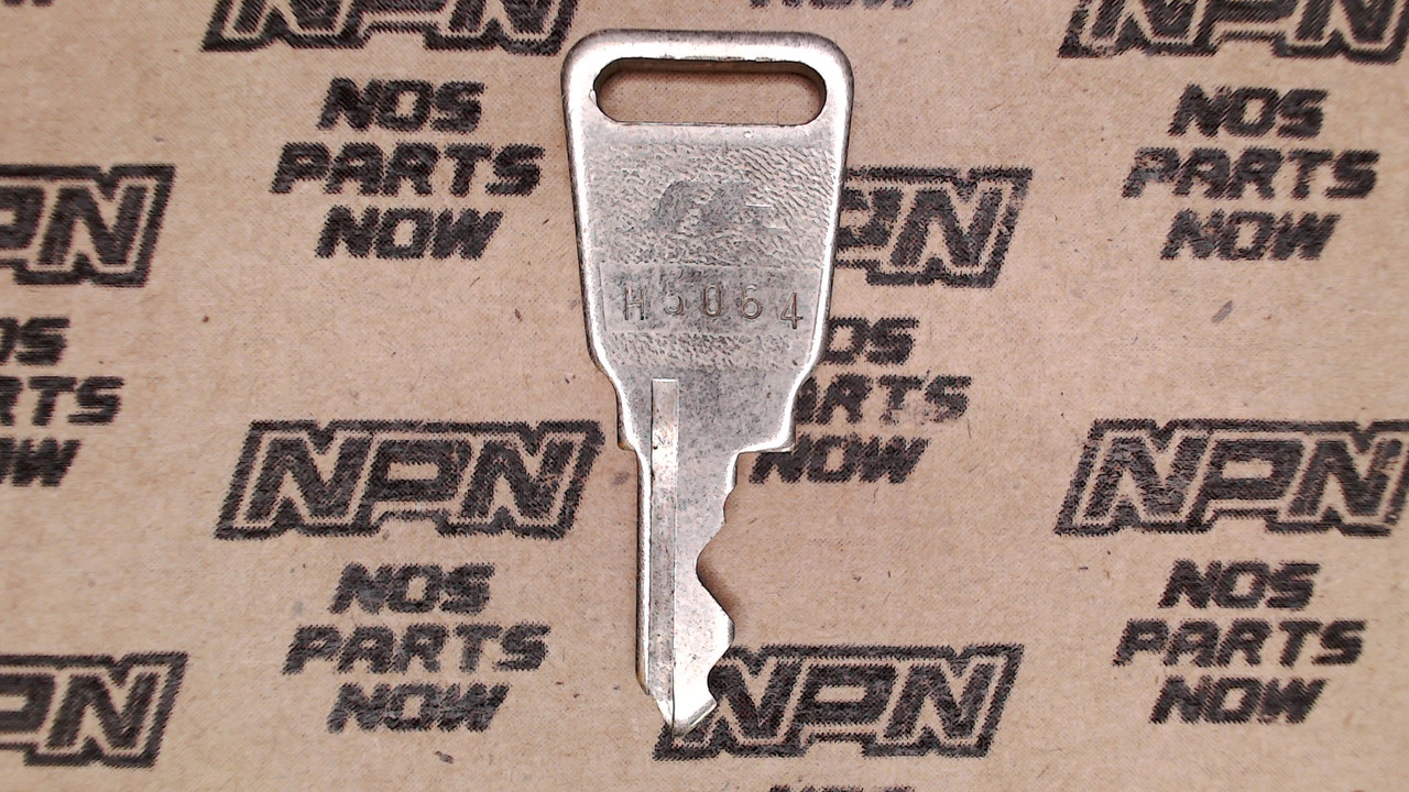 NOS Honda OEM Ignition Switch & Lock Key Single Groove H5064