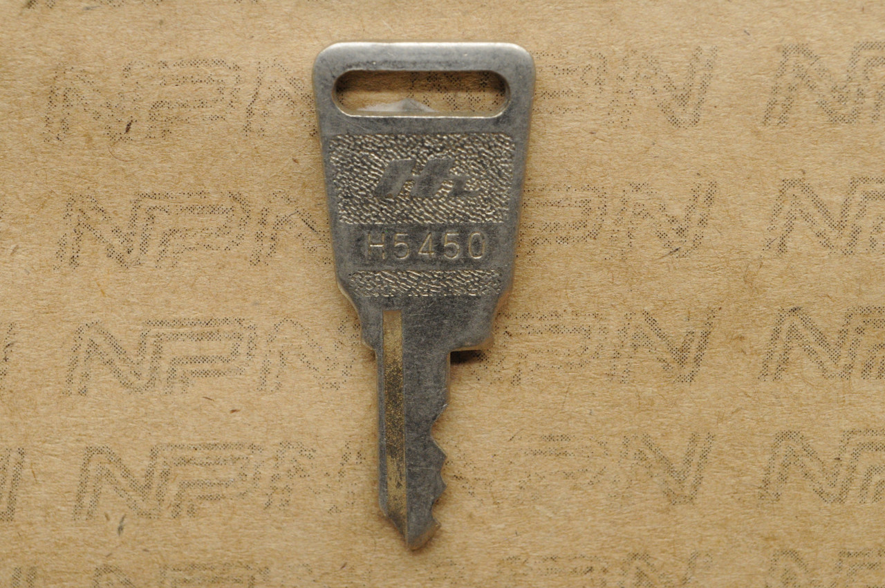 NOS Honda Lock Key & Ignition Switch Single Groove H5450