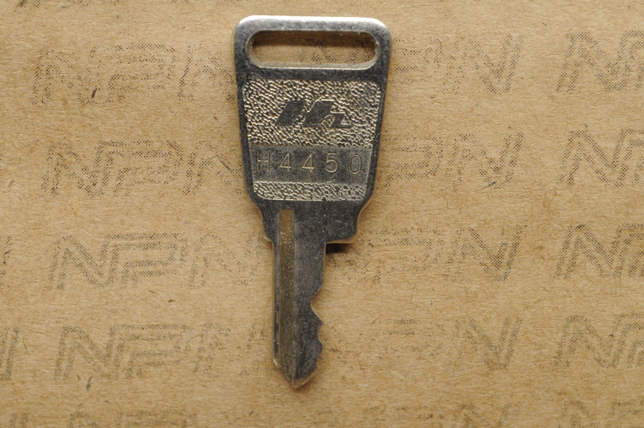 OEM NOS Honda Ignition Lock & Switch Key Single Groove H4450