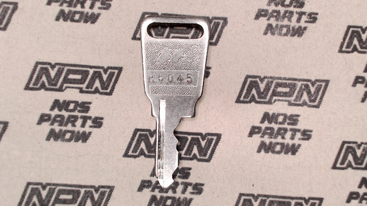 OEM NOS Honda Ignition  Lock & Switch Key Single Groove H5045