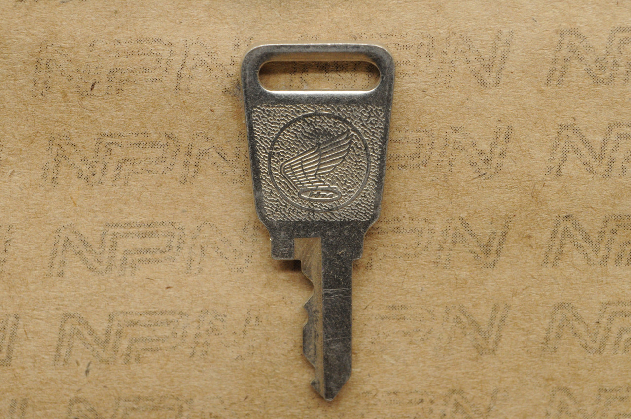 OEM NOS Honda Ignition  Lock & Switch Key Single Groove H5045