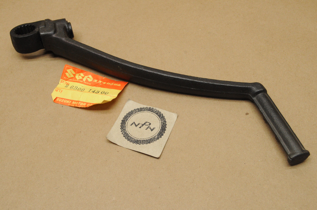 NOS Suzuki 1981-83 RM250 Kick Start Starter Lever Pedal Arm 26300-14300