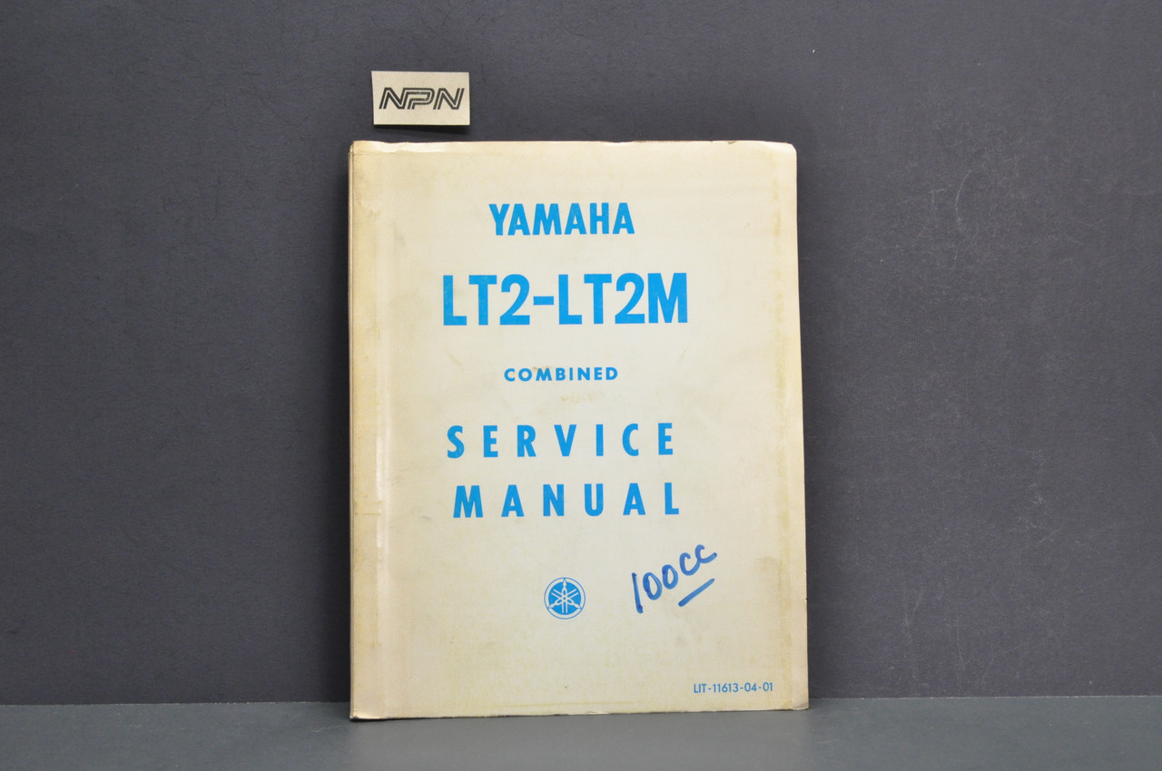Vintage 1972 Yamaha LT2 LT2M Shop Service Manual