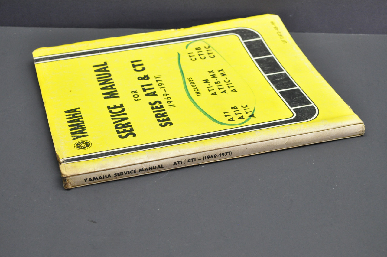 Vintage 1969 1970 1971 Yamaha AT1 CT1 Shop Service Manual