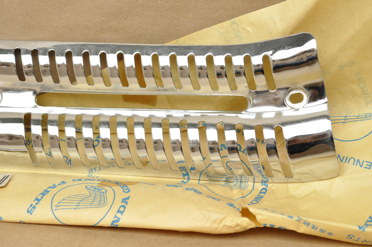 NOS Honda CL350 K0 Chrome Exhaust Muffler Heat Shield Protector 18325-290-020