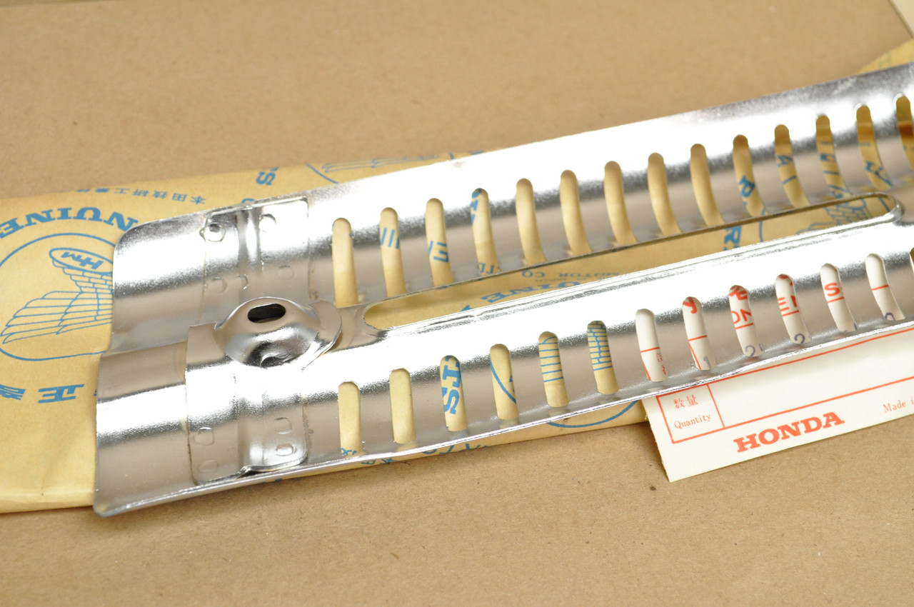 NOS Honda CL350 K0 Chrome Exhaust Muffler Heat Shield Protector 18325-290-020