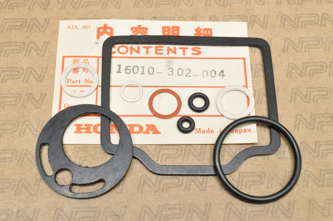 NOS Honda CA175 K3 CL450 K0, K2 Carburetor Gasket ORing Kit 16010302