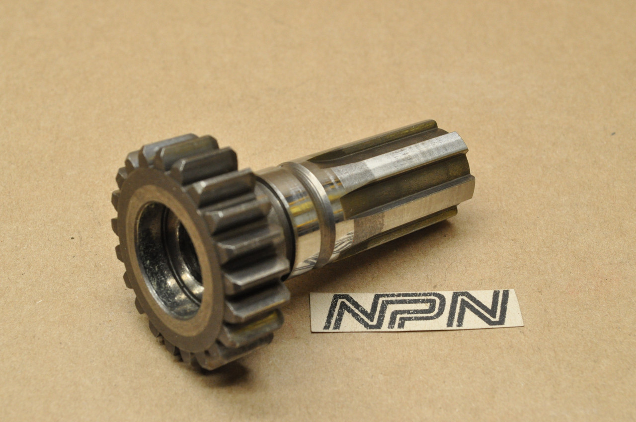 Vintage Used OEM Honda CA72 CA77 Transmission Counter Shaft 21T 23221-255-000