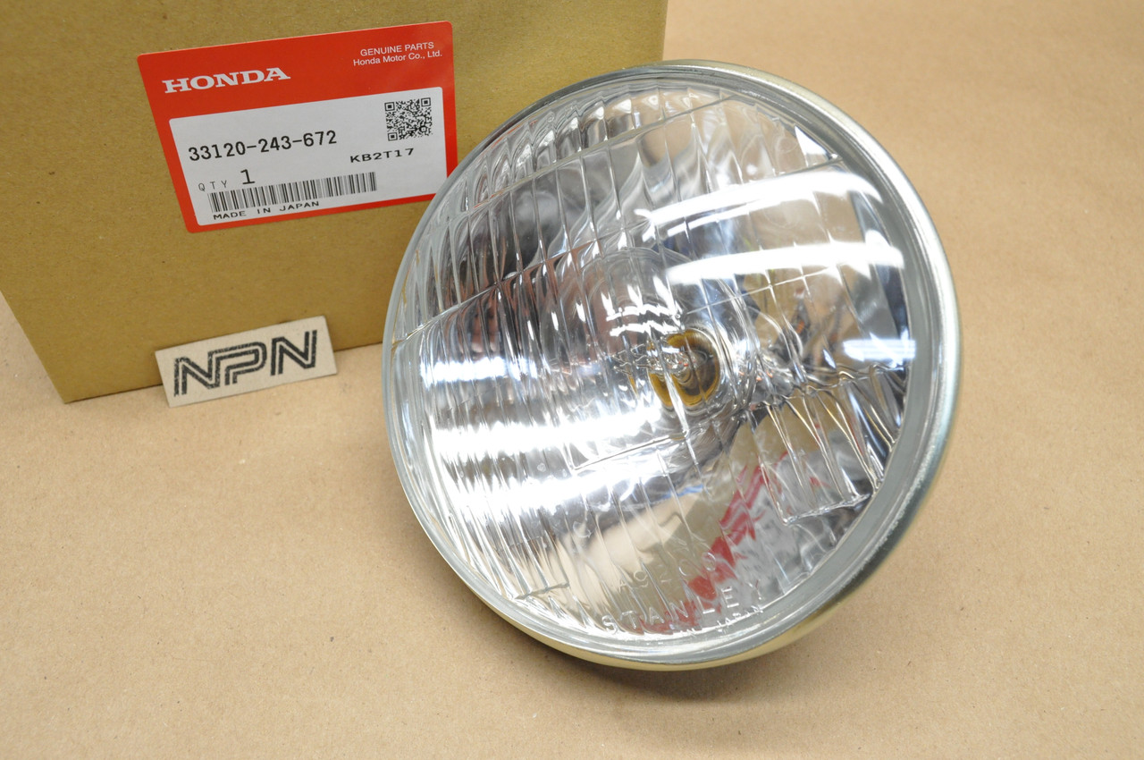 NOS Honda CB100 CB125 CL100 CT90 SL100 SL125 ST90 Head Light 33120-243-672