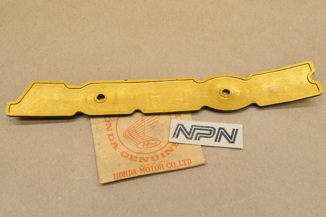 cb750four k0 フューエルタンクエンブレム 黒 左右セット HONDA PMC