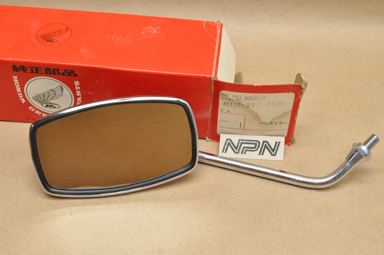 NOS Honda CA72 CA77 CA95 CB72 CB77 CB92 CL72 CL77 Right Mirror 88110-200-000