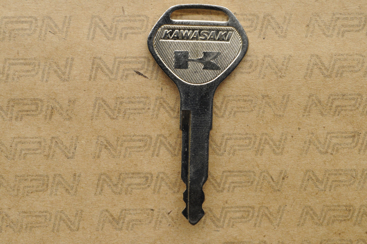 NOS Kawasaki Ignition Switch & Lock Key #A09