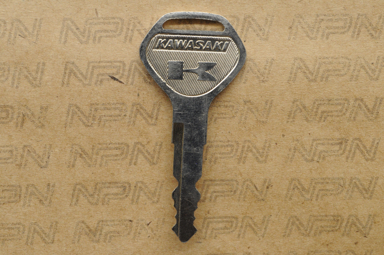 NOS Kawasaki Ignition Switch & Lock Key #A03